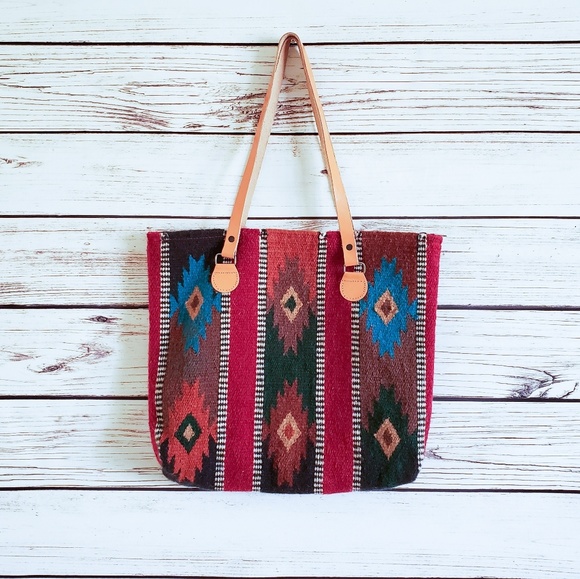 El Paso Saddle Blanket Company Handbags - El Paso Saddle Blanket Company Southwestern Tote